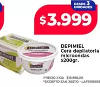 Depimiel - Cera depilatoria microondas