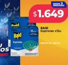 Raid - Espirales x12u