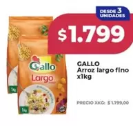Gallo - Arroz largo fino