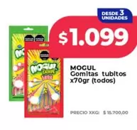 Mogul - Gomitas tubitos