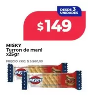 Misky - Turron de mani