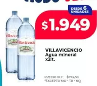 Villavicencio - Agua mineral