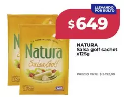 Natura - Salsa golf sachet