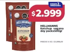 X$ - Ketchup vegano
