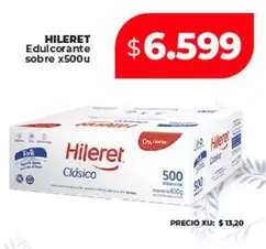 Hileret - Edulcorante