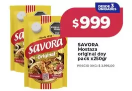 Savora - Mostaza original doy pack