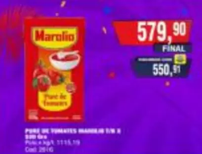 Marolio - PURE DE TOMATES MAROLIO T/B X 320 GRS