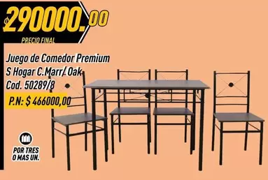 Premium - Juego de Comedor