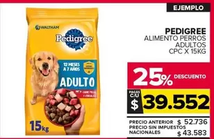 Pedigree - ALIMENTO PERROS ADULTOS CPC