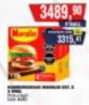 Marolio - HAMBURGUESAS MAROLIO (X6) 2 KGMS.