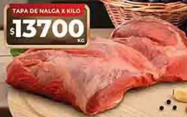 X$ - TAPA DE NALGA X KILO