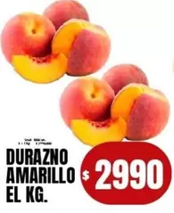 DURAZNO AMARILLO