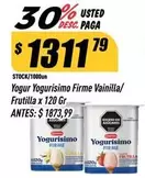 Yogurísimo - Yogurisimo Firme Vainilla/ Frutilla
