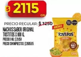 Tostitos - NACHOSSABOR ORIGINAL