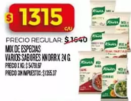 Knorr - MIX DE ESPECIAS