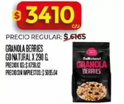 Go Natural - GRANOLA BERRIES