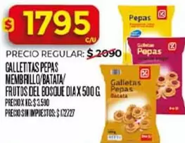 GALLETITAS PEPAS