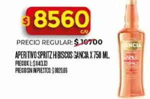 Gancia - SPRITZ HIBISCUS GANCIA X 750 ML