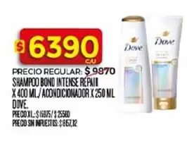 Dove - SHAMPOO BOND INTENSE REPAI/ACONDICIONADOR