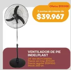 VENTILADOR DE PIE