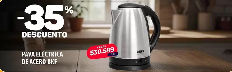 BKF - PAVA ELÉCTRICA DE ACERO