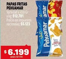 Pehuamar - PAPAS FRITAS