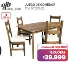 JUEGO DE COMEDOR Cod 502938