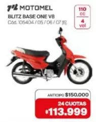 Motomel - BLITZ BASE ONE V8