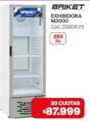 Briket - EXHIBIDORA M3000