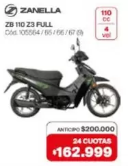 Zanella - ZB 110 Z3 FULL