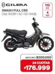 Gilera - SMASH FULL CBS