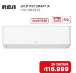RCA - SPLIT R32 SMART IA Cod. 208924
