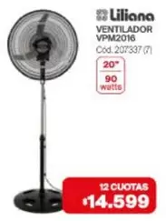 Liliana - VENTILADOR VPM2016