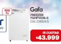 Gafa - FREEZER FGHF100B-S