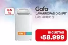 Gafa - LAVARROPAS DIGI FIT Cód. 207086