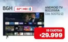 BGH - ANDROID TV B3225S5A
