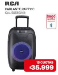 RCA - PARLANTE PARTY10 Cod. 505809 (11)
