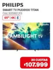 Philips - SMART TV PUD8100 TITAN