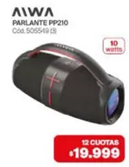 Aiwa - PARLANTE PP210
