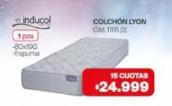 Inducol - COLCHON LYON Cód. 11115