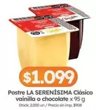 La Serenísima - Clásico vainilla o chocolate