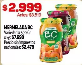 BC - MERMELADA