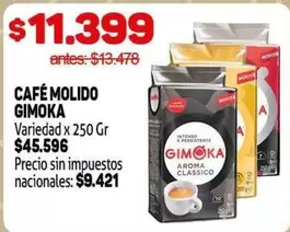 Variedad - CAFÉ MOLIDO