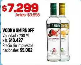 Smirnoff - VODKA SMIRNOFF