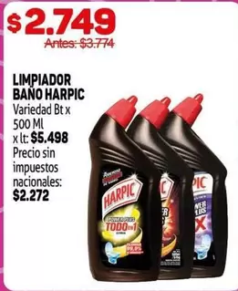 Harpic - LIMPIADOR BANO