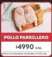 X$ - POLLO PARRILLERO