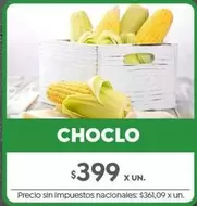 X$ - CHOCLO