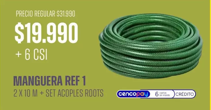 X$ - MANGUERA REF 1
