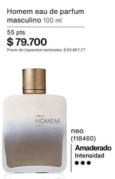 Natura - Homem eau de parfum