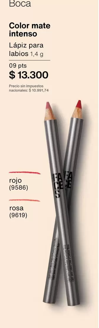 Rojo - Lápiz para labios 1,4 g